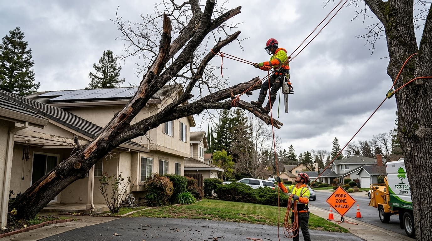 Hazardous Tree Removal in Ripon
