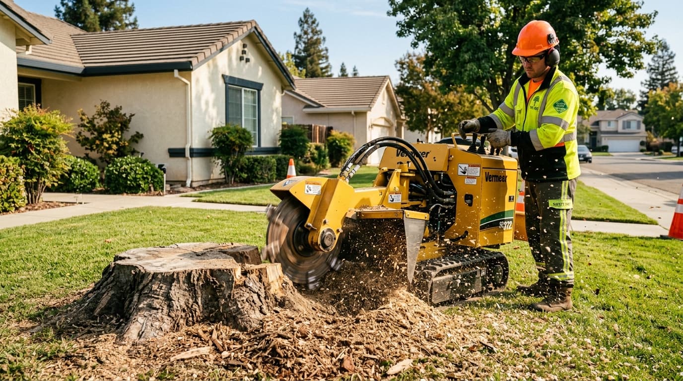 Stump Grinding in Ripon